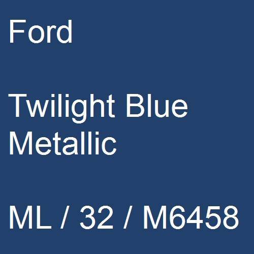 Ford, Twilight Blue Metallic, ML / 32 / M6458.